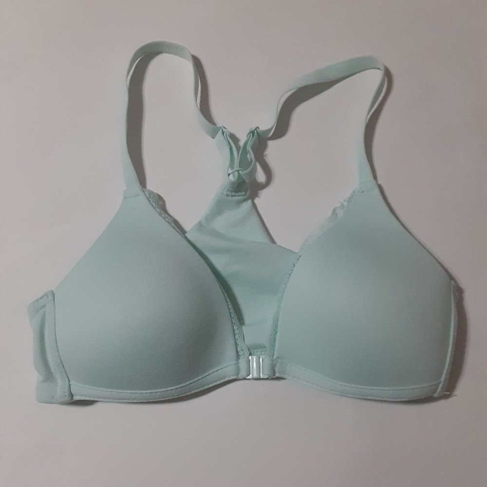 Maidenform Girls Teal Bra with Lace